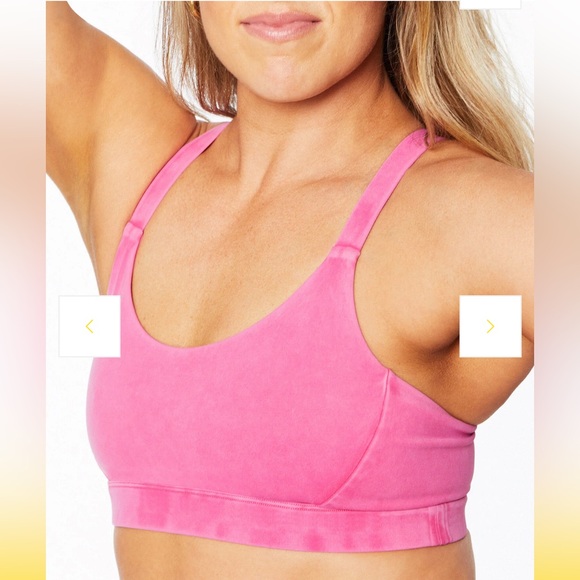 Mineral Wash Podium Bra Pink Peacock, Small, NWT, Soul by SoulCycle - Picture 2 of 5